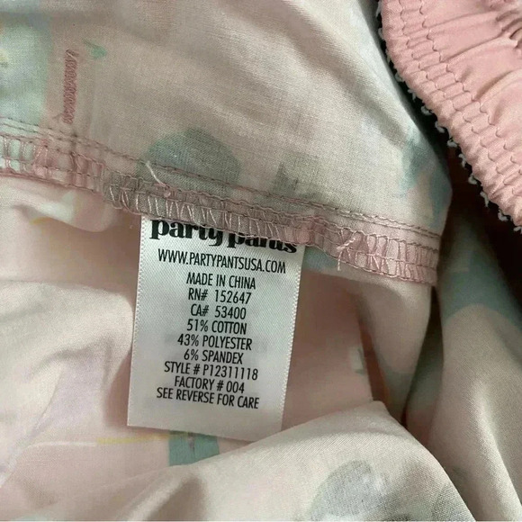 Party Pants Men’s Pink Let’s Par-Tee Golf Print Swim Trunks Board Shorts Large - Picture 11 of 12